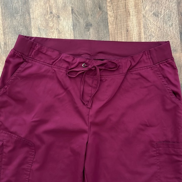 Grey’s Anatomy Scrub Pants- Large/Tall- Wine - Picture 3 of 6